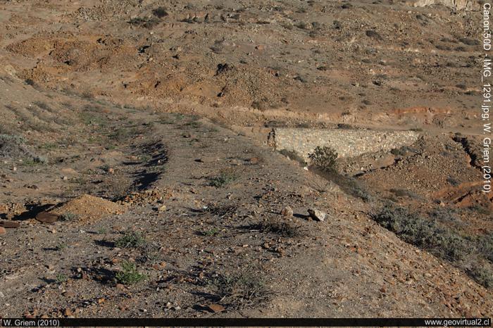 Linea ferrea a la mina Carrizal Alto en la Región de Atacama - Chile