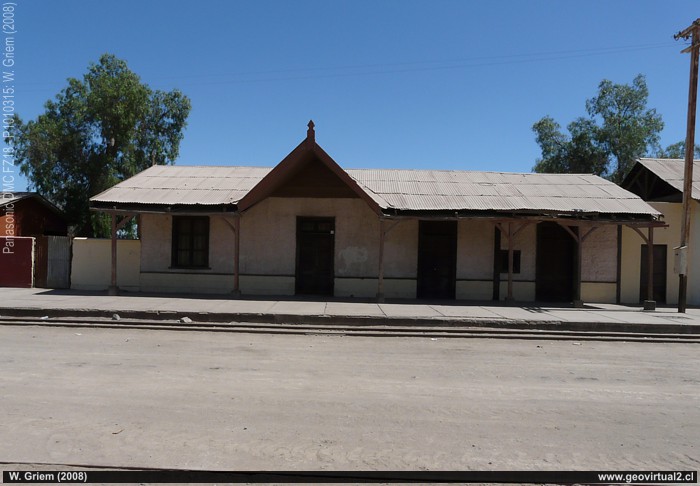 Estación ferrocarril de Domeyko - Región Atacama, Chile