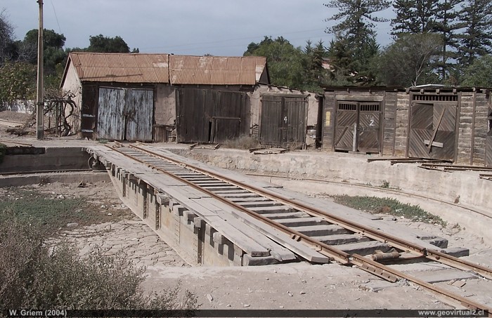 Estacion de ferrocarriles de la Region de Atacama, Chile 