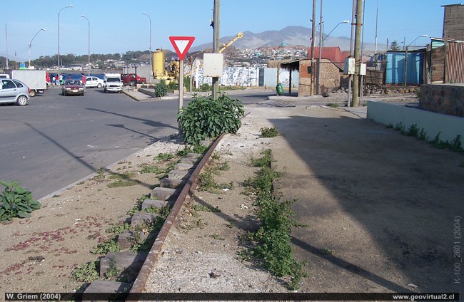 Linea ferrea en Huasco - Chile