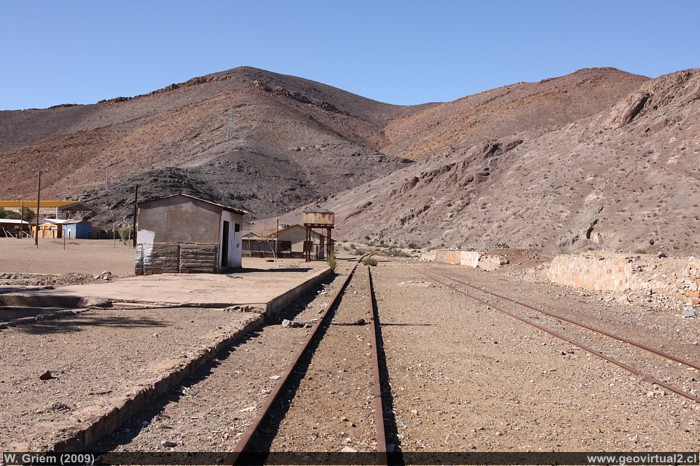 Estación Incahuasi, ferrocarril longitudinal del Norte de Chile
