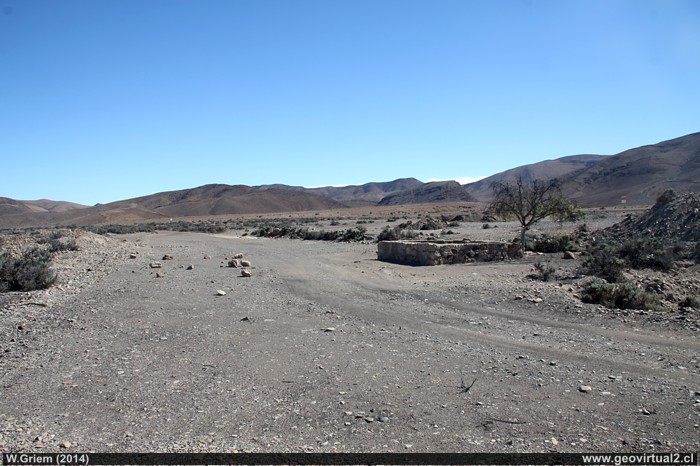 Estación de Juan Godoy y Chañarcillo en la Region de Atacama - Chile