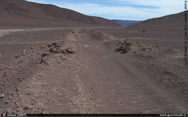 El trayecto Las Bombas a la mina Carrizalillo