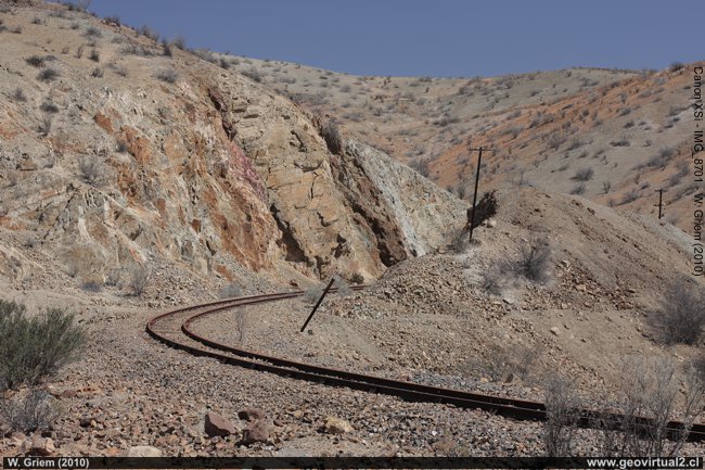 Portezuelo Incahuasi - la subida a la estación Chañar