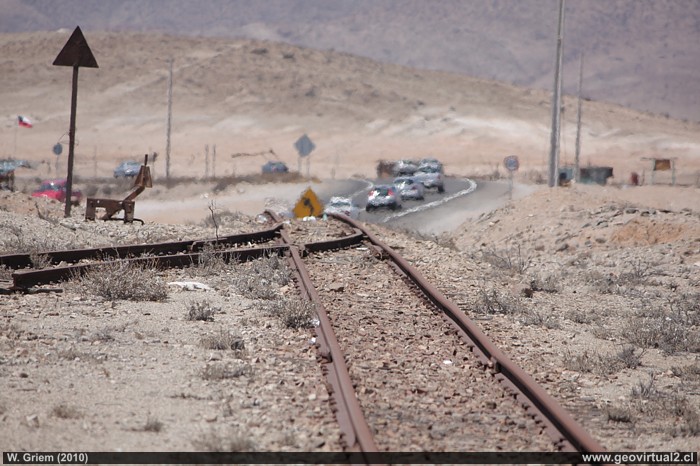Ferrocarriles en Atacama: Estación Romero - Atacama - Chile