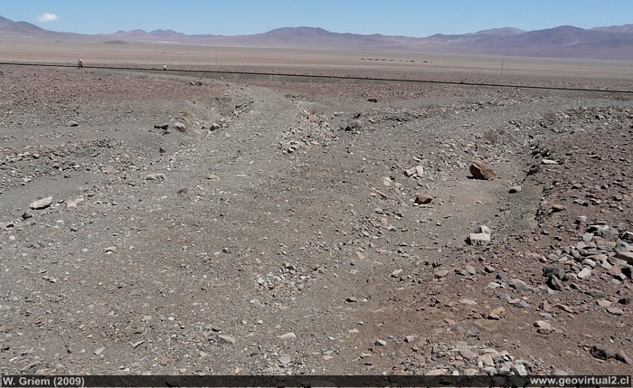 Ferrocarril cerca estación San Pedro, cerca Inca de Oro - Región de Atacama