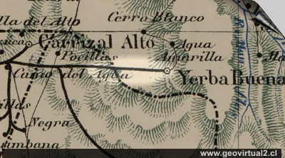 Carta Espinoza: Ferrocarril a Yerba Buena, Atacama