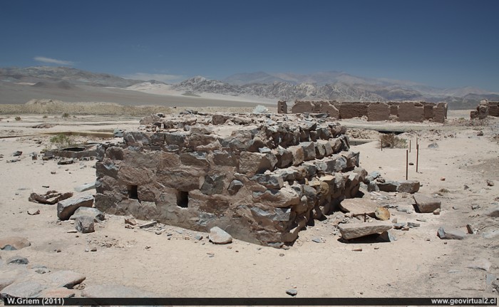 Ruins of Carrera Pinto, Atacama Region, Chile