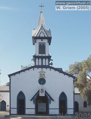 Die Candelaria Kapelle in Copiapo, Chile