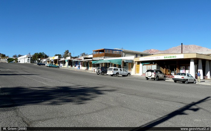 Plaza de El Salvador en Atacama, Chile