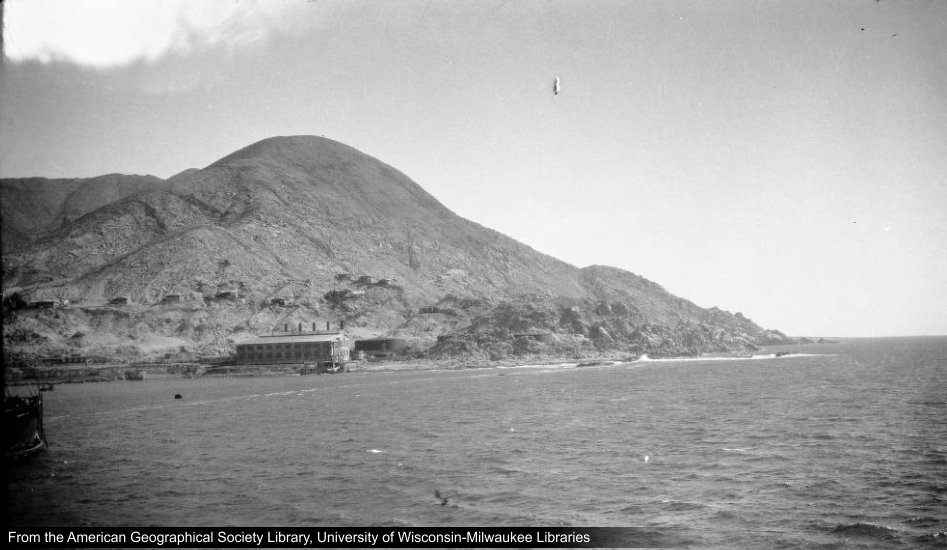 Vista a Barquito desde del mar: Robert Platt, 1930