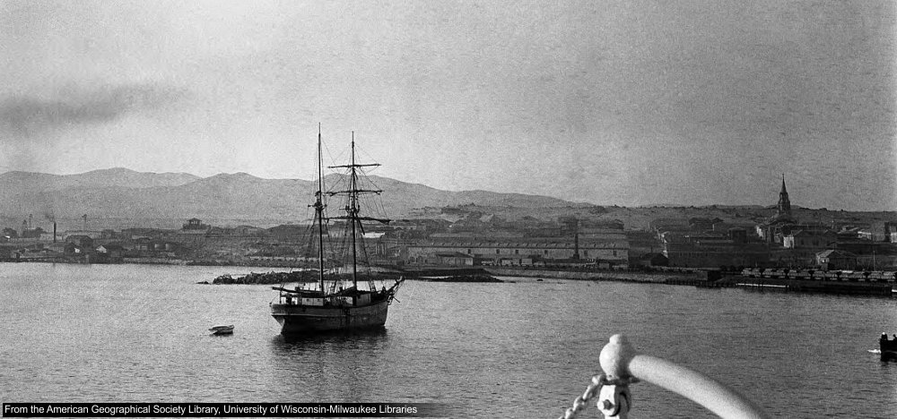 Vista a Caldera en 1913: Bowman