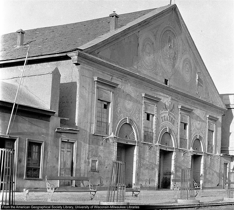 Teatro de Copiapo en 1913, Región de Atacama, Chile