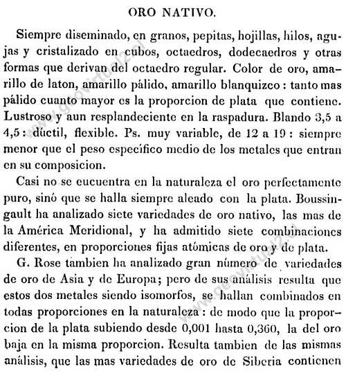 Oro nativo