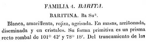 baritina de Domeyko