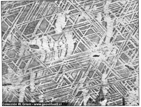 Estructuras de Widmannstaetten