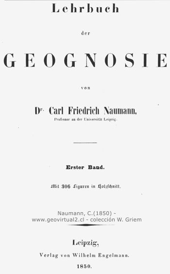 Libro de Naumann, 1850 - Geognosie