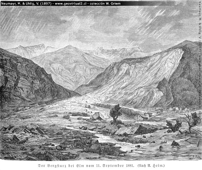 Der Erdrutsch von Elm - nach Heim