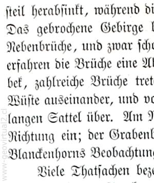Ejemplo del texto del libro se Neumayr, 1897
