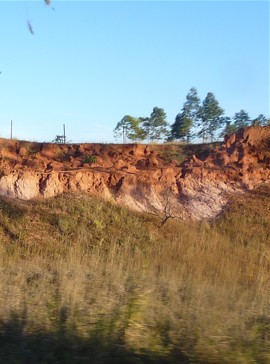 Meteorización lateritica en Brasil