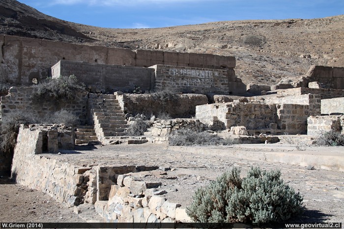 La mina Constancia en Chañarcillo, Chile