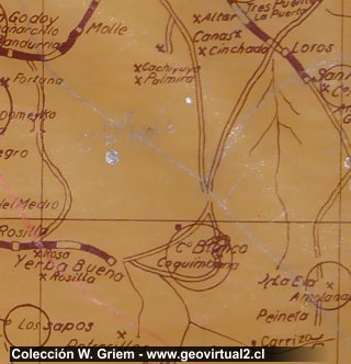 Carta de Cerro Blanco de Harding, 1919