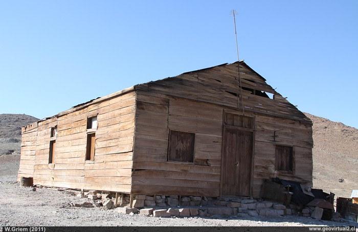 Escuela de Las Guias en el distrito Inca de Oro - Región Atacama, Chile 