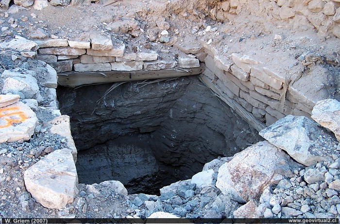 Pique histórico en el distrito Lomas Bayas - Región Atacama, Chile