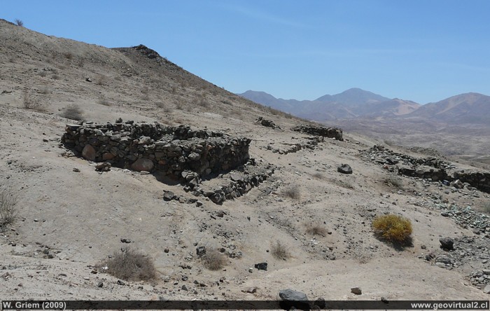 Mina Lucero en el desierto de Atacama, Chile