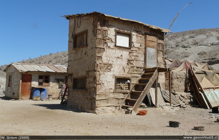 Mina Remolino en el distrito Cabeza de Vaca, Desierto de Atacama, Chile