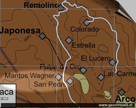 Carta Mantos Wagner en Atacama, Chile