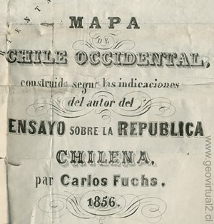Perez Rosales titulo del mapa