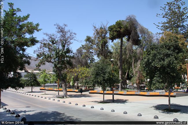 Plaza de Illapel, Región de Coquimbo, chile